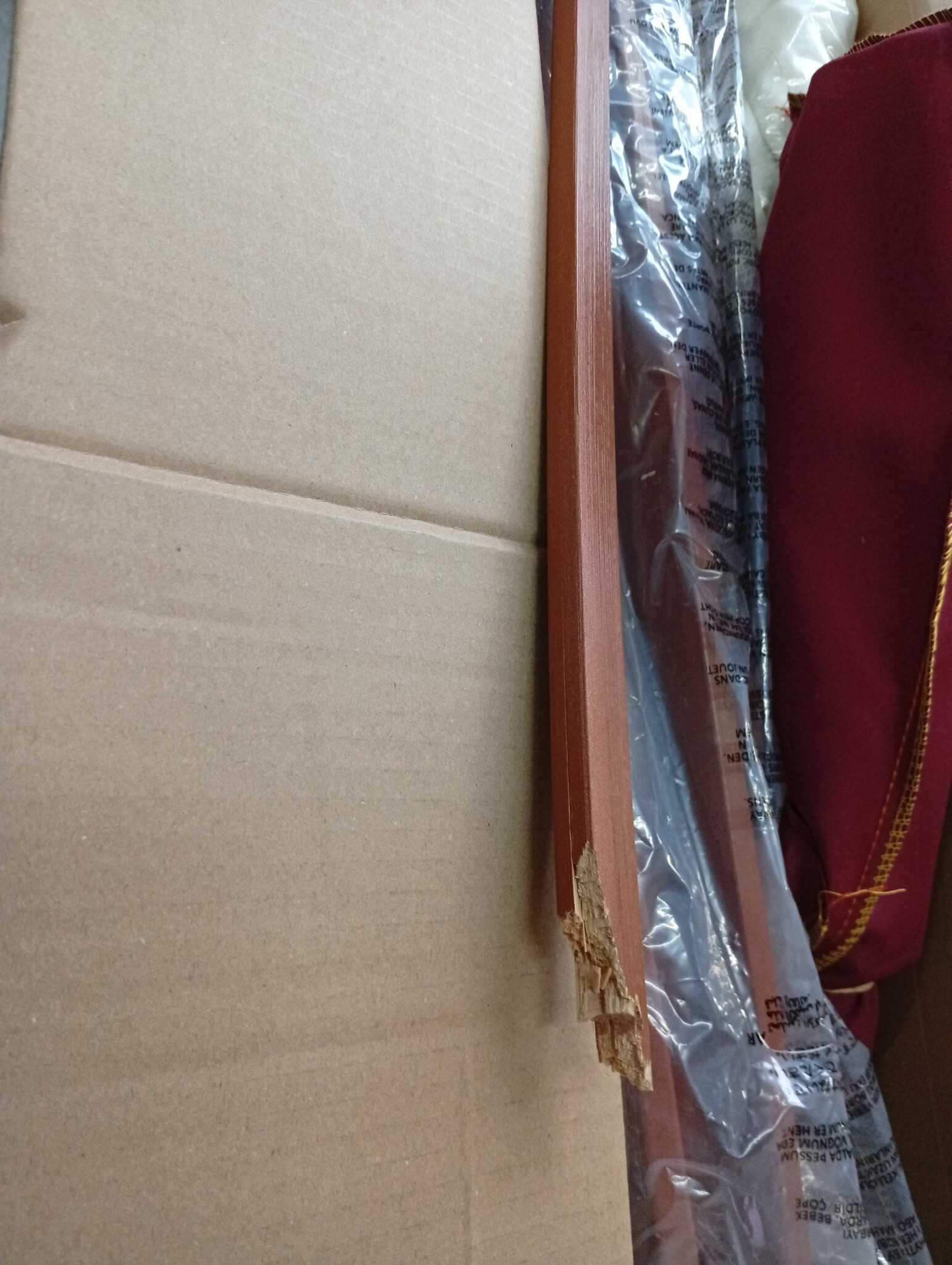 vidaXL Parasol Houten Paal 330cm Zandwit - 60% Korting!