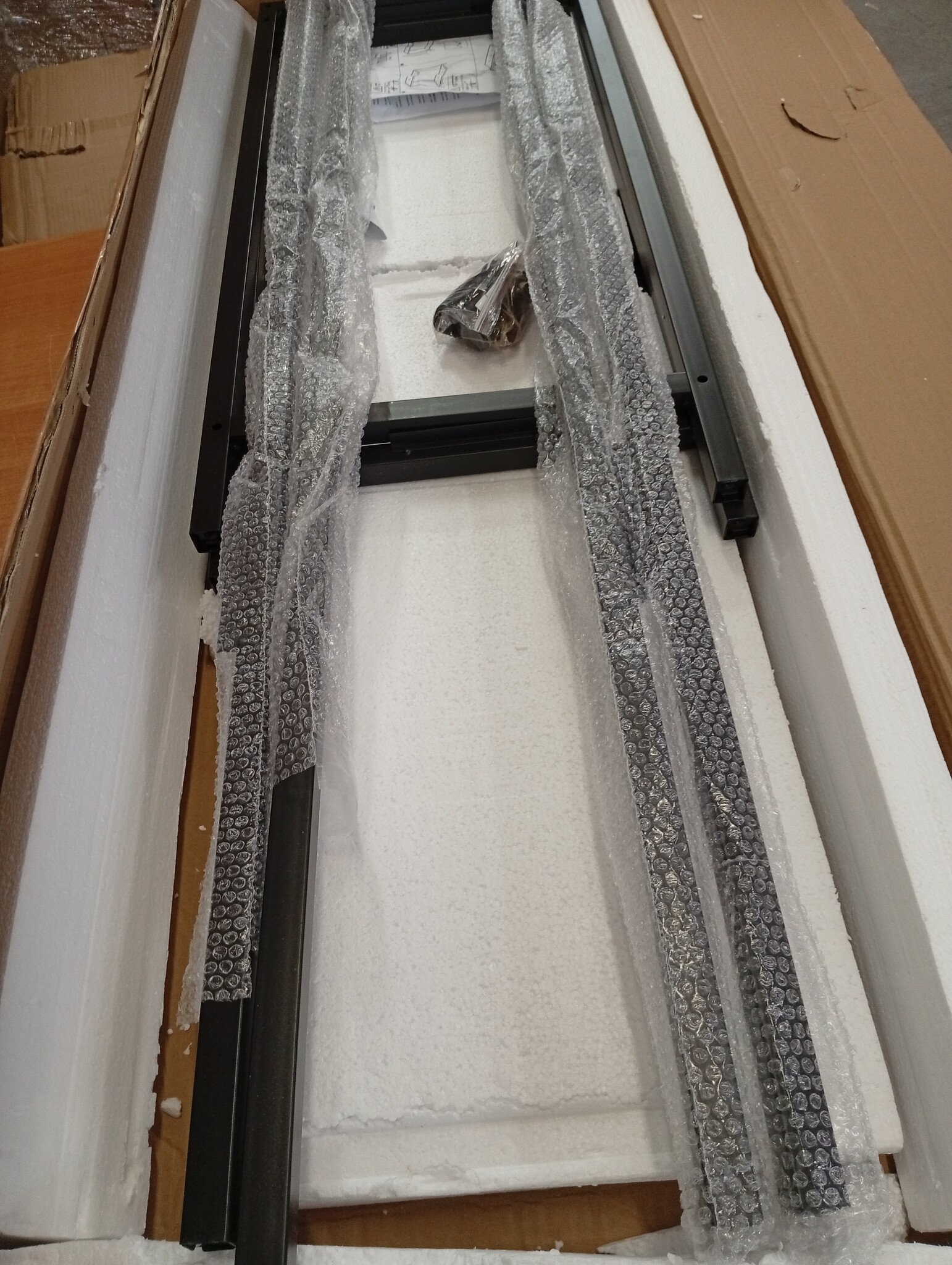 vidaXL Wandtafel met Glas: 60% Korting! 120x35x75 cm Zwart