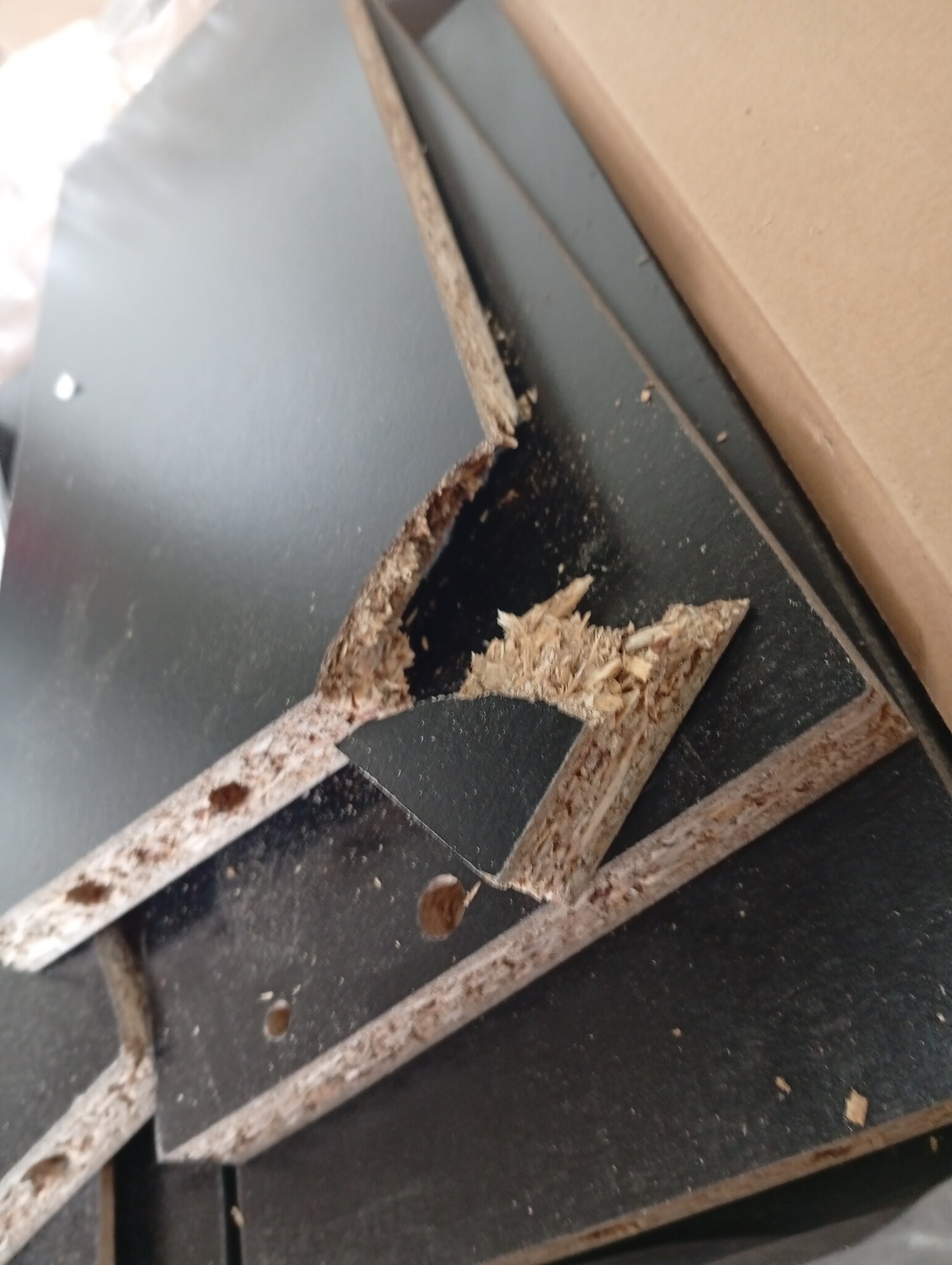 vidaXL Dressoir Zwart Bewerkt Hout - 60% Korting!