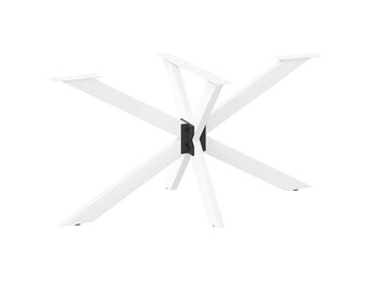 vidaXL Eettafelpoot Spider Wit - 30% Korting - Ongebruikt!