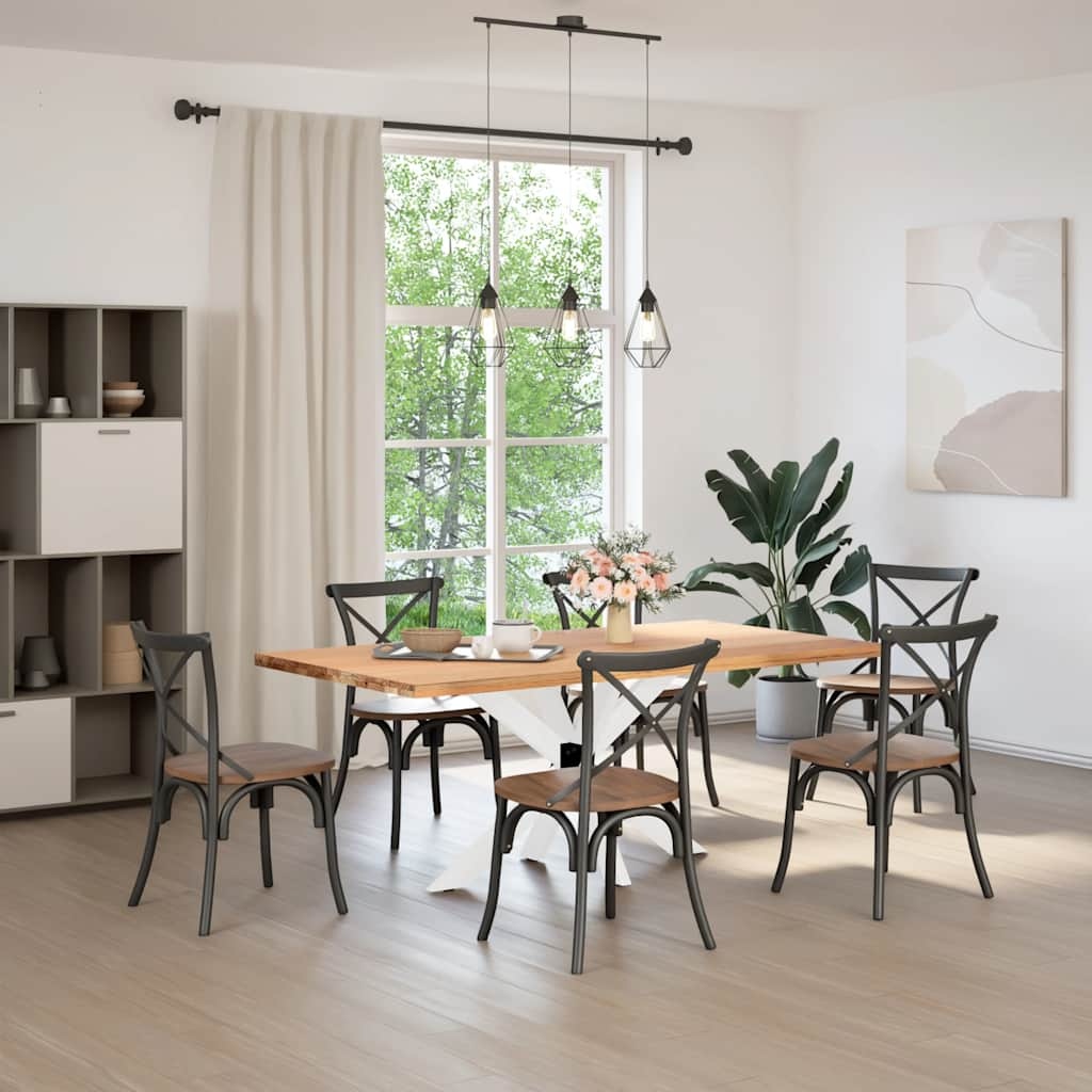 vidaXL Eettafelpoot Spider Wit - 30% Korting - Ongebruikt!