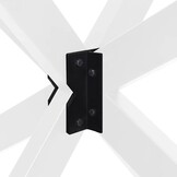 vidaXL Eettafelpoot Spider Wit - 30% Korting - Ongebruikt!