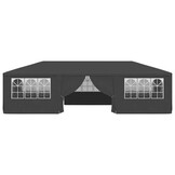 vidaXL Partytent Antraciet 4x9m - Met zijwanden - 55% Korting!