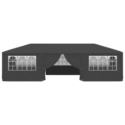 vidaXL Partytent Antraciet 4x9m - Met zijwanden - 55% Korting!