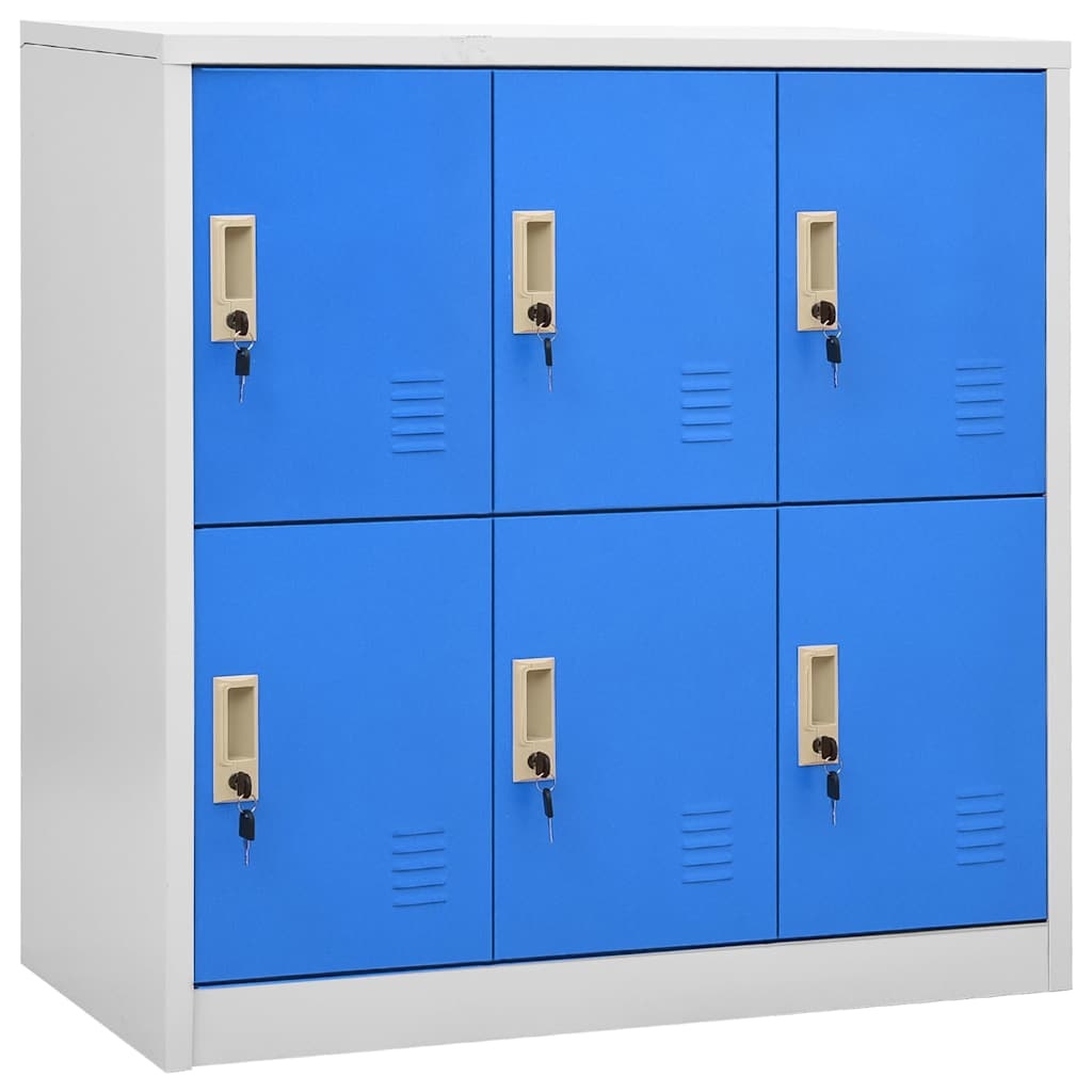 vidaXL Lockerkast Staal 90x45x92,5cm - 55% Korting!