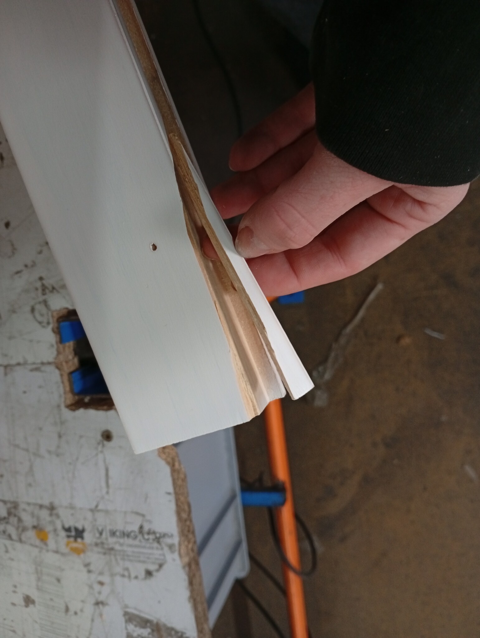 vidaXL Schuifdeur Wit 90x208cm Grenenhout - Nu 60% Korting!