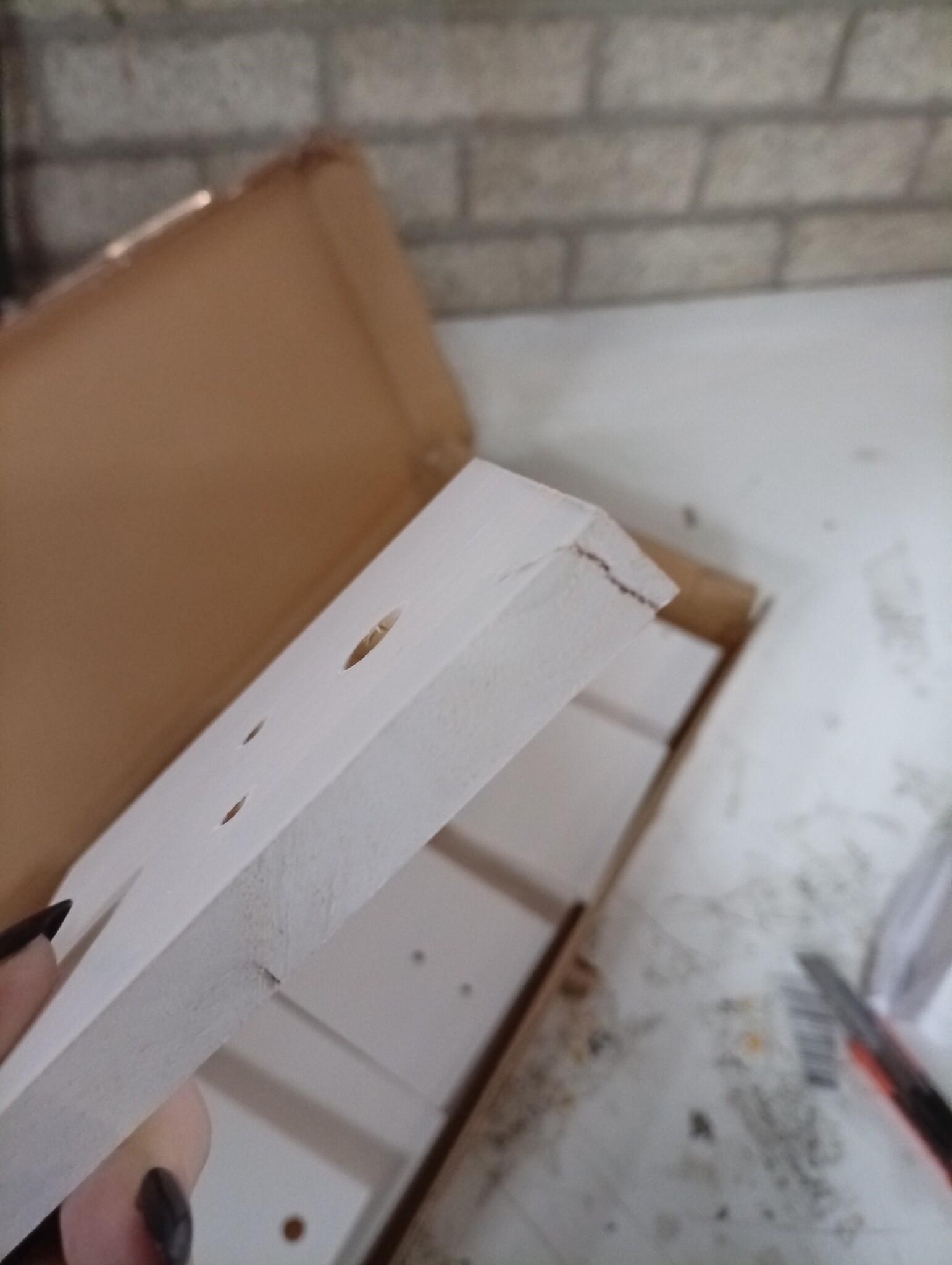 vidaXL Monitorstandaard Grenenhout Wit - 60% Korting