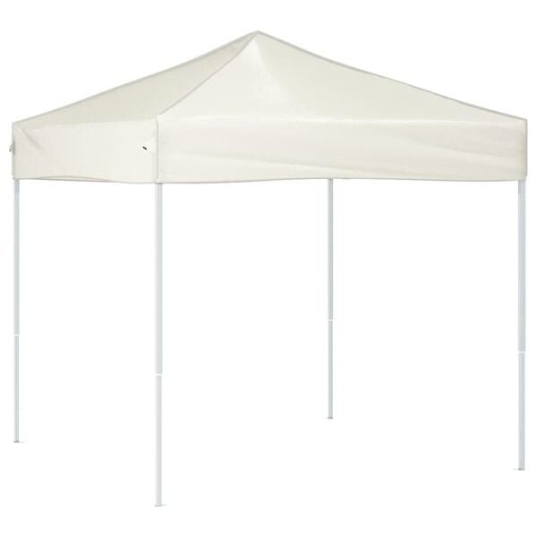 vidaXL Partytent Inklapbaar 2x2m Crème | 35% Korting!