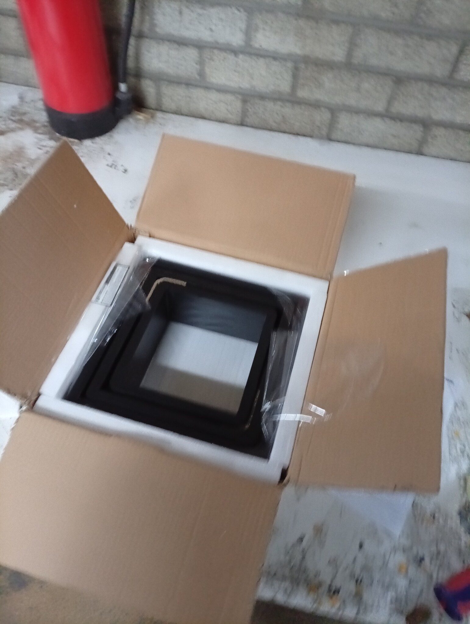 vidaXL Wandschappen Kubus 3 Stuks MDF Zwart - 55% Korting!