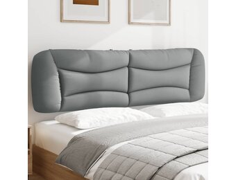 vidaXL Hoofdbordkussen 180cm Lichtgrijs - Nu met 30% Korting!