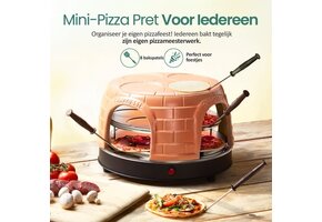 Emerio Pizzarette Pizza Oven (8p) | 35% Korting | Zo Goed Als Nieuw!