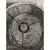 vidaXL Plafondlampenkap Wicker Bruin Ø38x23 cm - 73% Korting!