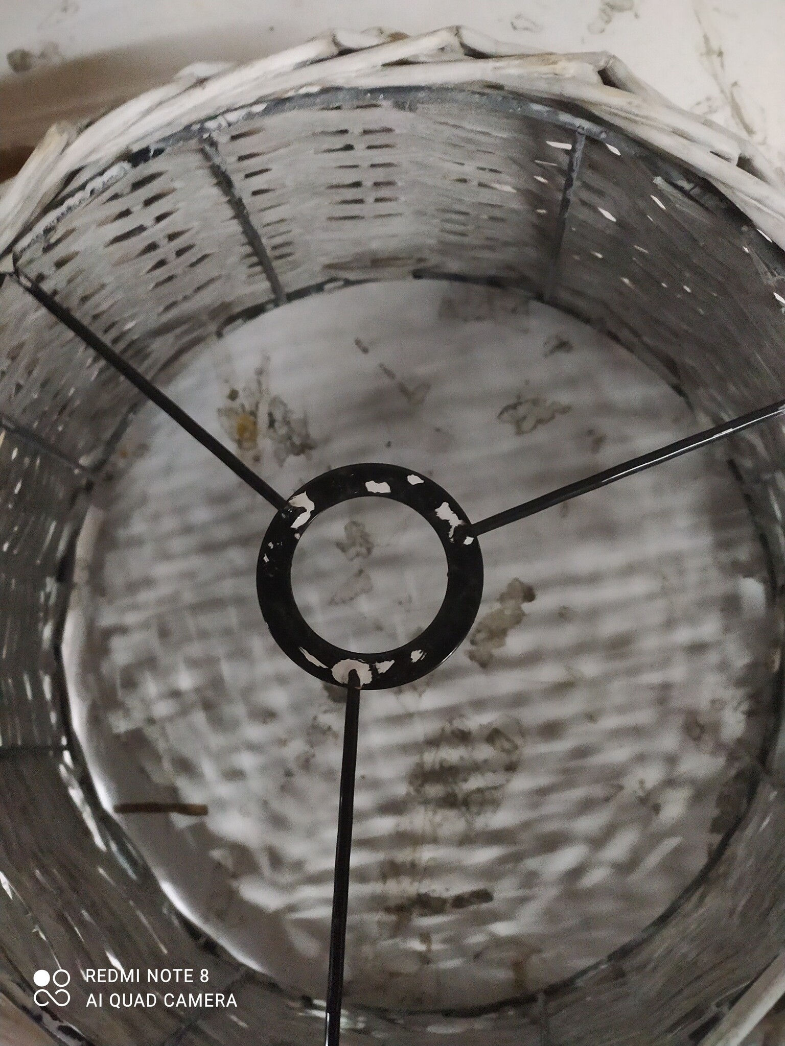 vidaXL Plafondlampenkap Wicker Bruin Ø38x23 cm - 73% Korting!