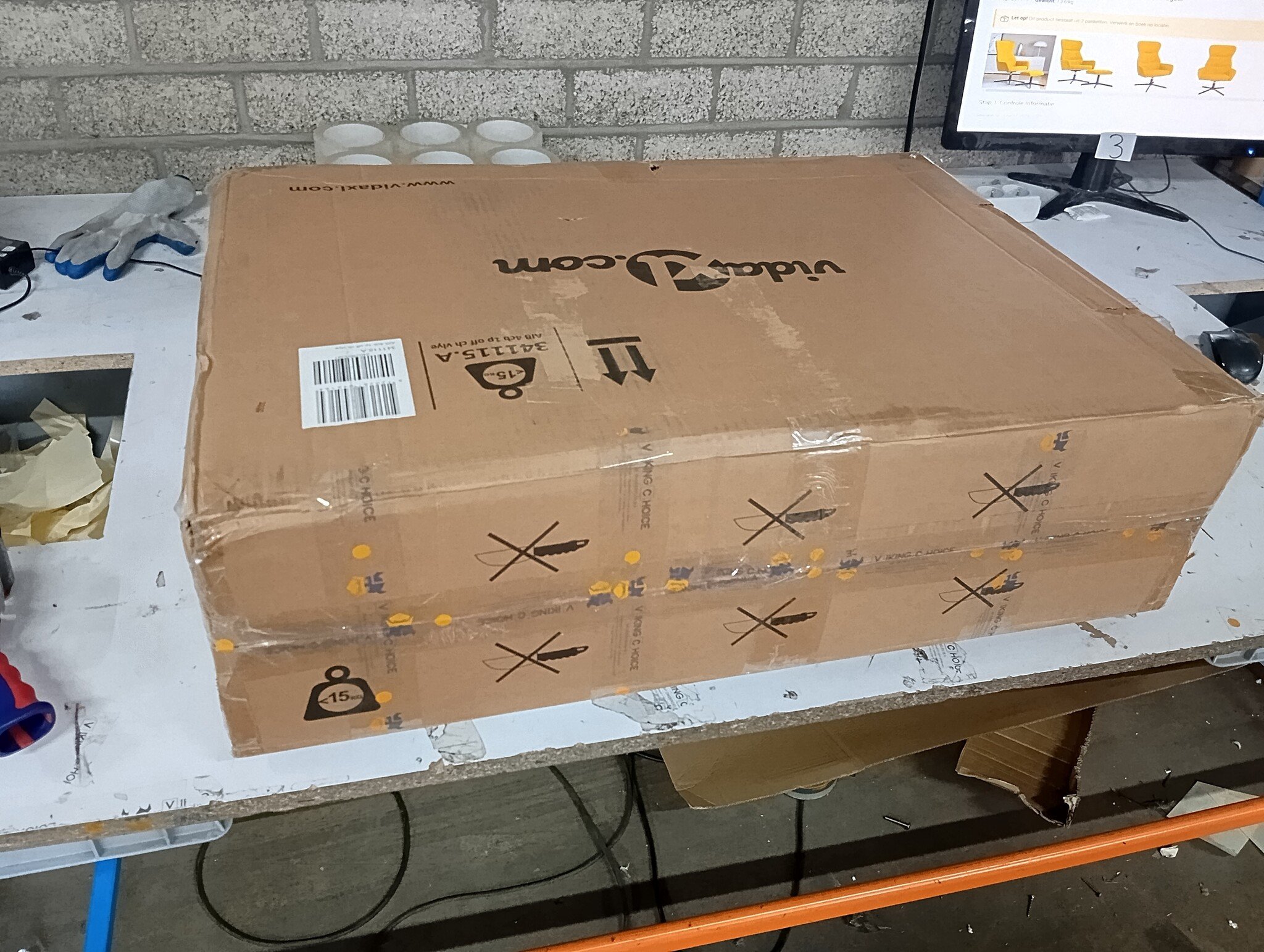 VidaXL Relaxstoel Fluweel Mosterdgeel - 60% Korting!