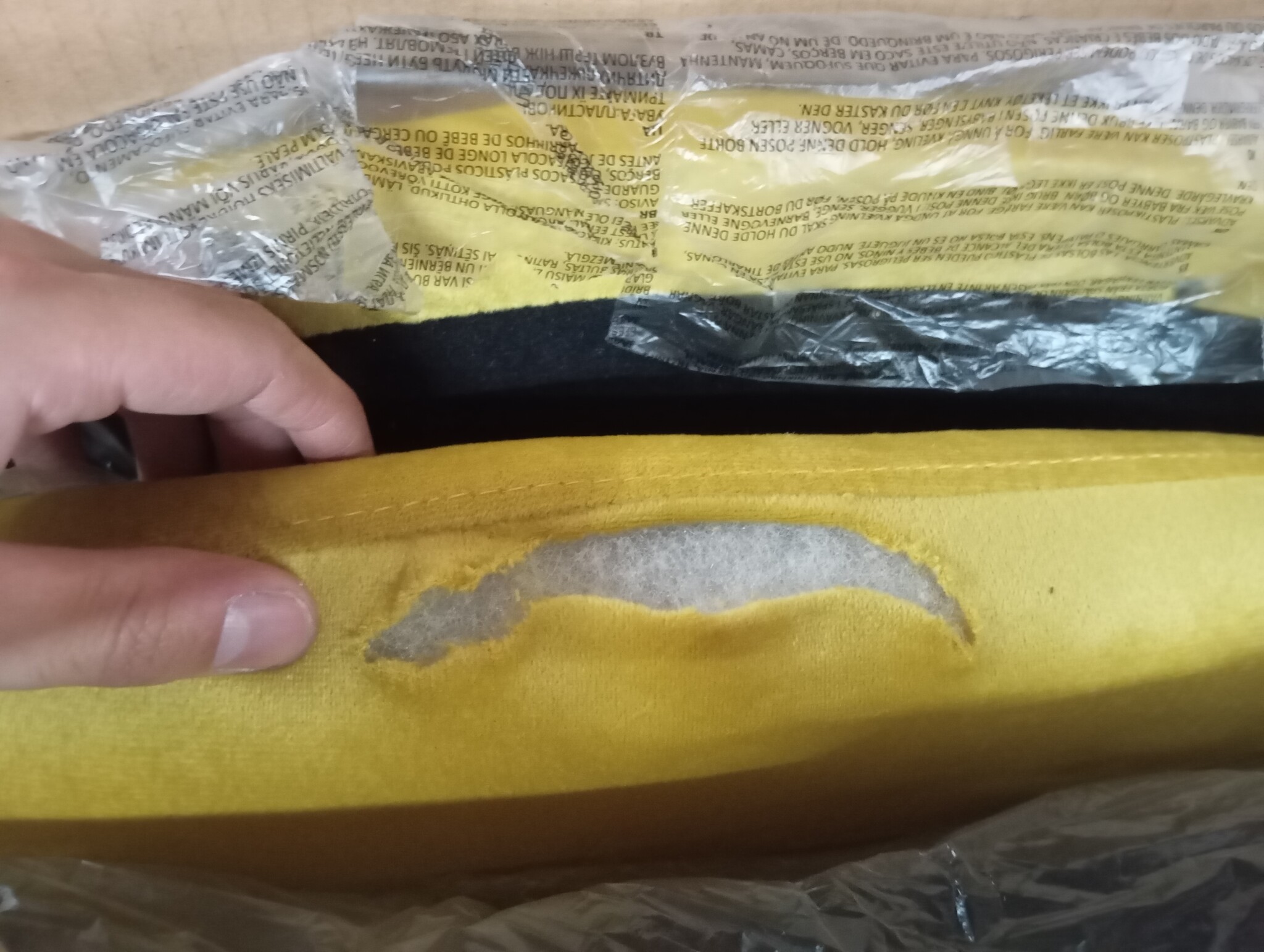 VidaXL Relaxstoel Fluweel Mosterdgeel - 60% Korting!