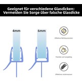 Doucheafdichting 2x70cm - 30% Korting! Voor 4/5/6mm Glas