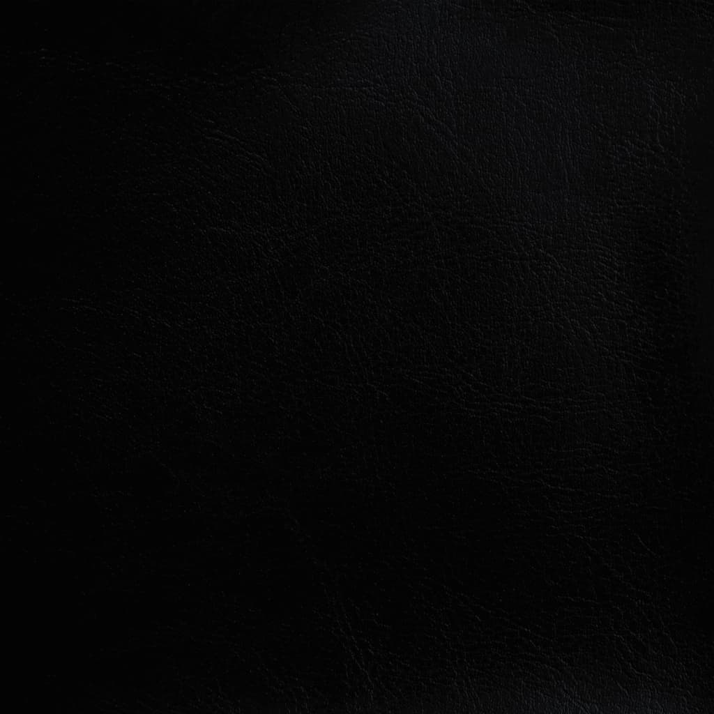 vidaXL Kuipstoel Kunstleer Zwart - 43% Korting!