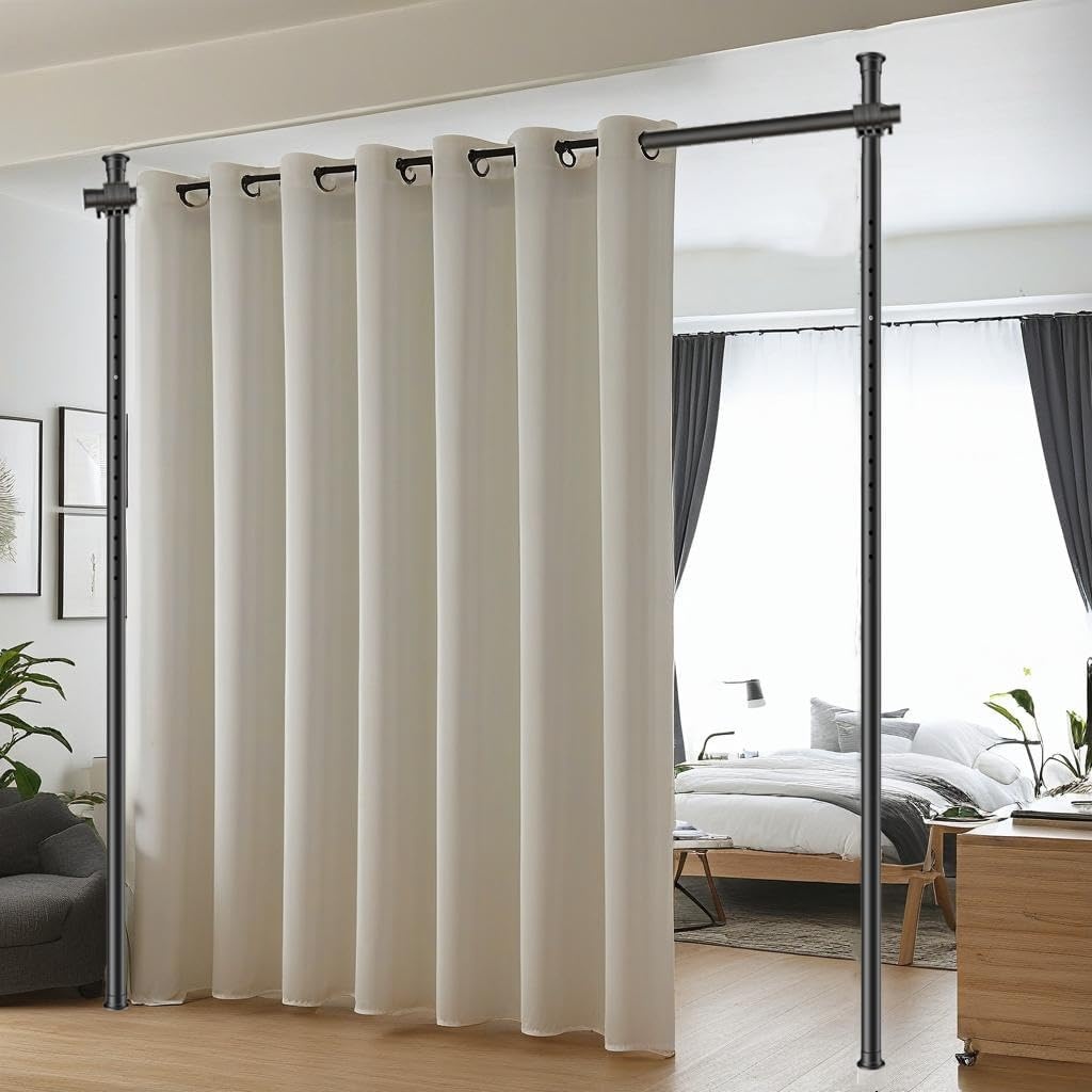 Ruimteverdeler Frame - Flexibel & Boorvrij - 180x300cm - Nu 30% Korting!