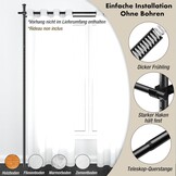 Ruimteverdeler Frame - Flexibel & Boorvrij - 180x300cm - Nu 30% Korting!