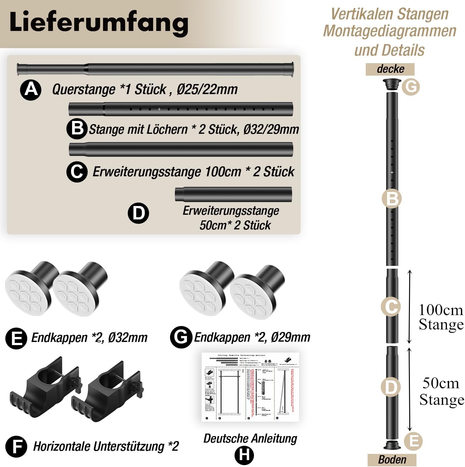 Ruimteverdeler Frame - Flexibel & Boorvrij - 180x300cm - Nu 30% Korting!