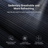 Ergonomische bureaustoel, Zwart - 30% Korting