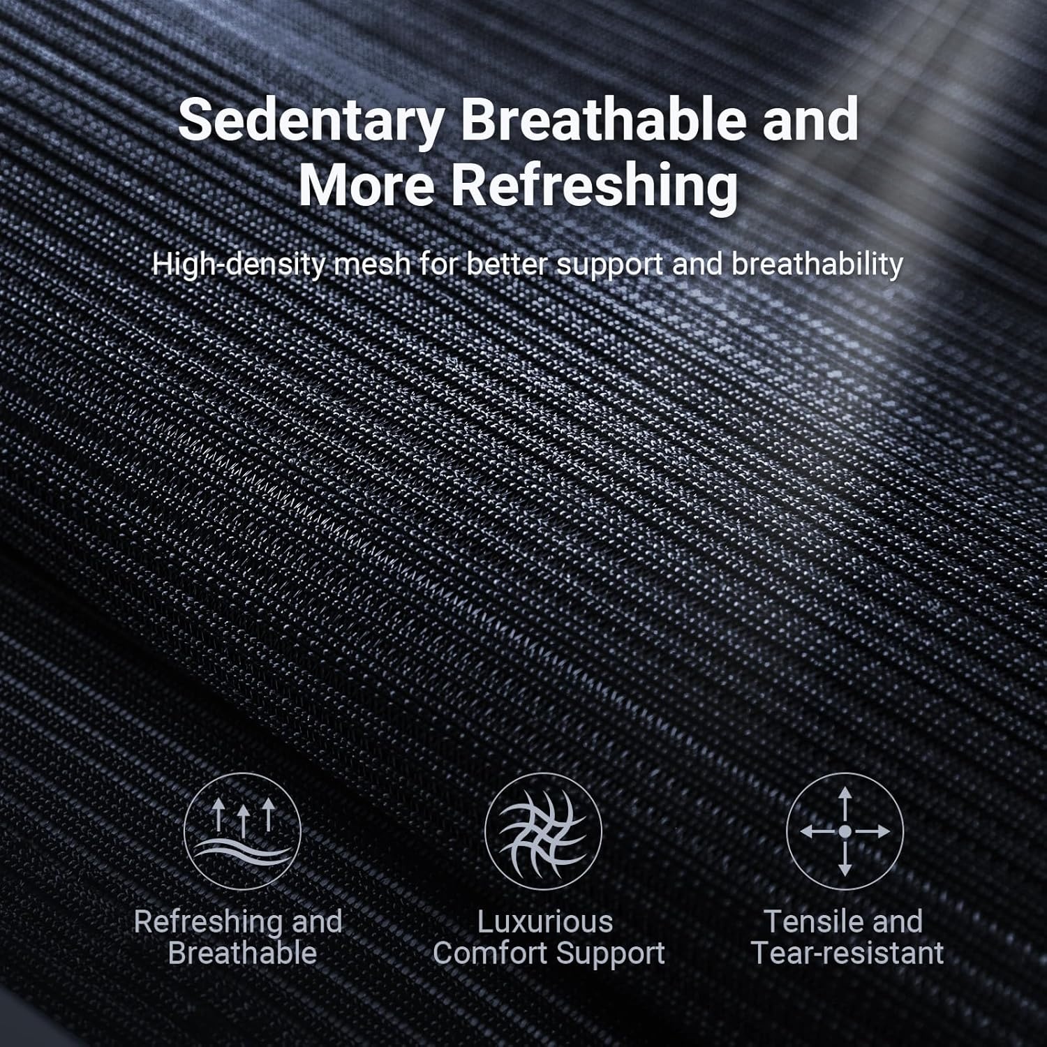 Ergonomische bureaustoel, Zwart - 30% Korting