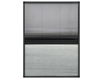 vidaXL Plissé Raamhor met Verduistering 80x120cm | 62% Korting!