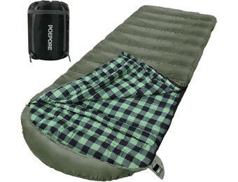 XXL Slaapzak Fluwelen Voering - 0°C - 30% Korting