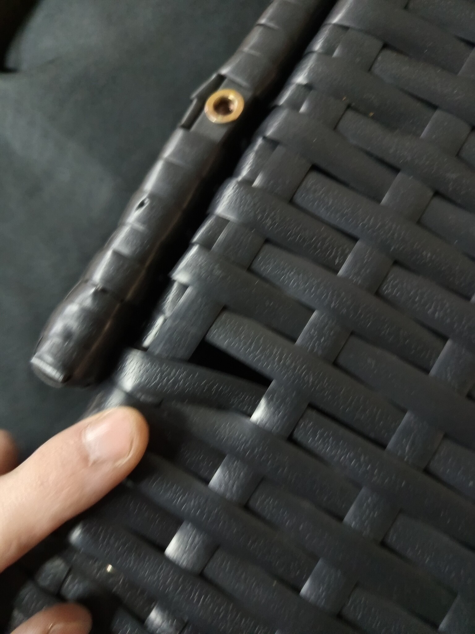 vidaXL 3-delige Loungeset Poly Rattan Zwart - 55% Korting