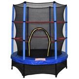 Trampoline Blauw 140 cm met Veiligheidsnet - 55% Korting!