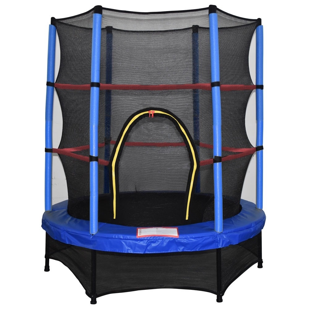 Trampoline Blauw 140 cm met Veiligheidsnet - 55% Korting!