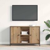 vidaXL TV-kast Artisanaal Eiken (55% korting) 101x35x65 cm