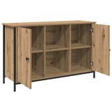 vidaXL TV-kast Artisanaal Eiken (55% korting) 101x35x65 cm