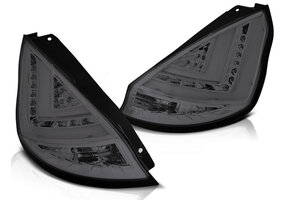 Achterlichten Ford Fiesta MK7 (08-12) Smoke LED - 55% Korting!