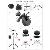 Grace & Grace Kruk met Wielen - 30% Korting - Verstelbaar & Comfortabel