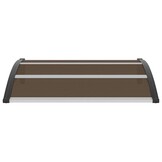 vidaXL Deurluifel 120x100 cm PC zwart - 55% Korting