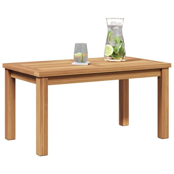 vidaXL Salontafel Massief Teakhout Bruin - 70x40x36cm - 35% Korting!