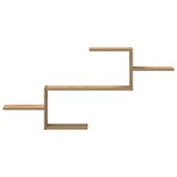 vidaXL Wandschap Artisanaal Eiken - 35% Korting!