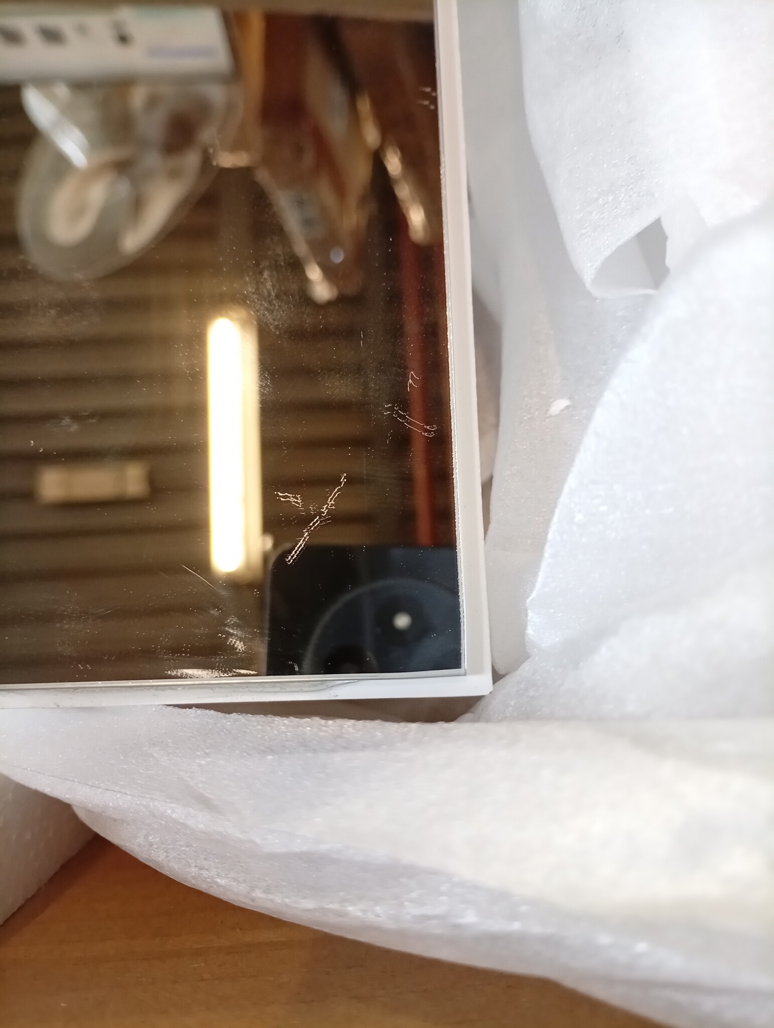 vidaXL Sieradenkast met spiegel & LED - Wit | 55% Korting!