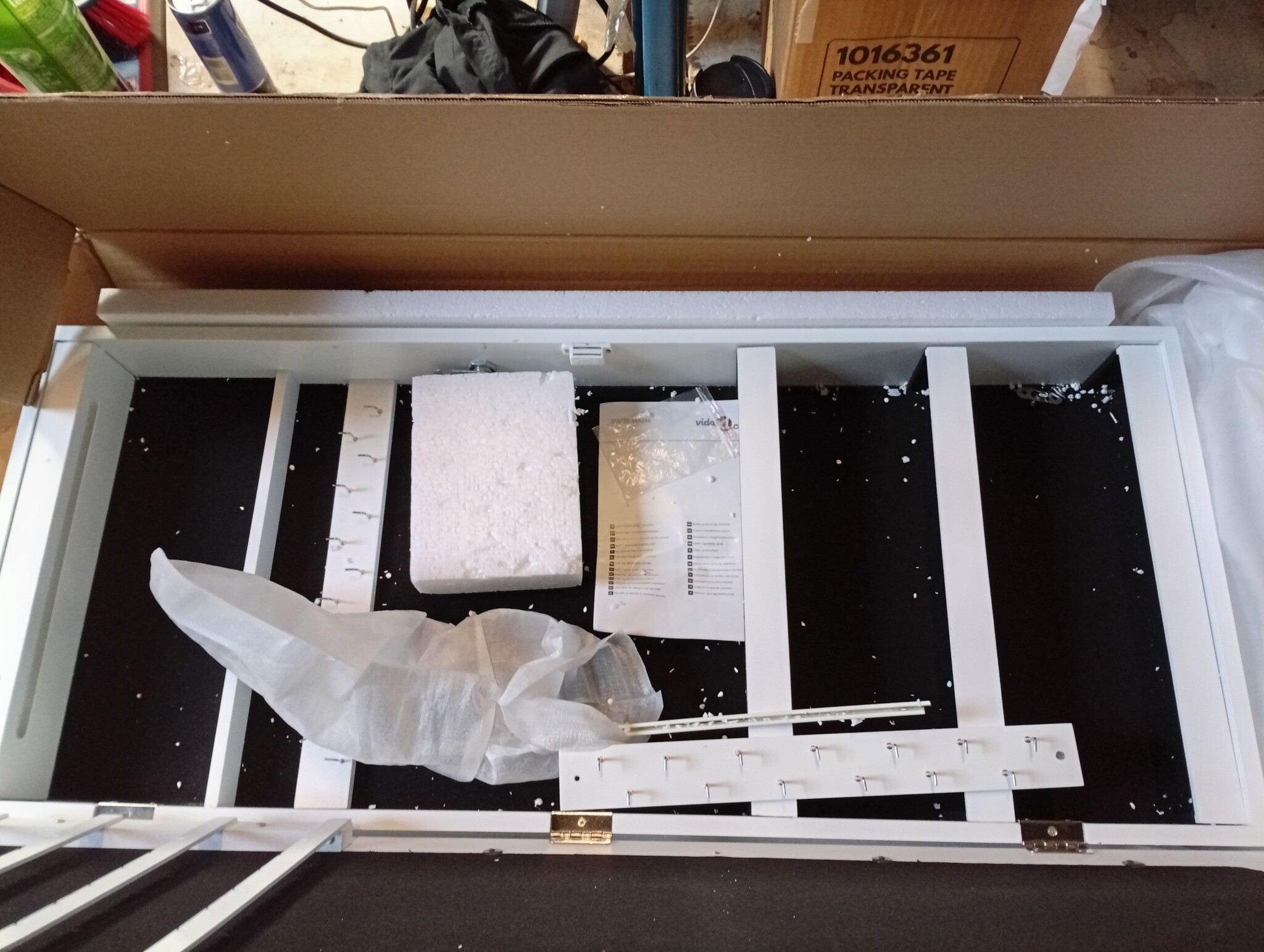 vidaXL Sieradenkast met spiegel & LED - Wit | 55% Korting!