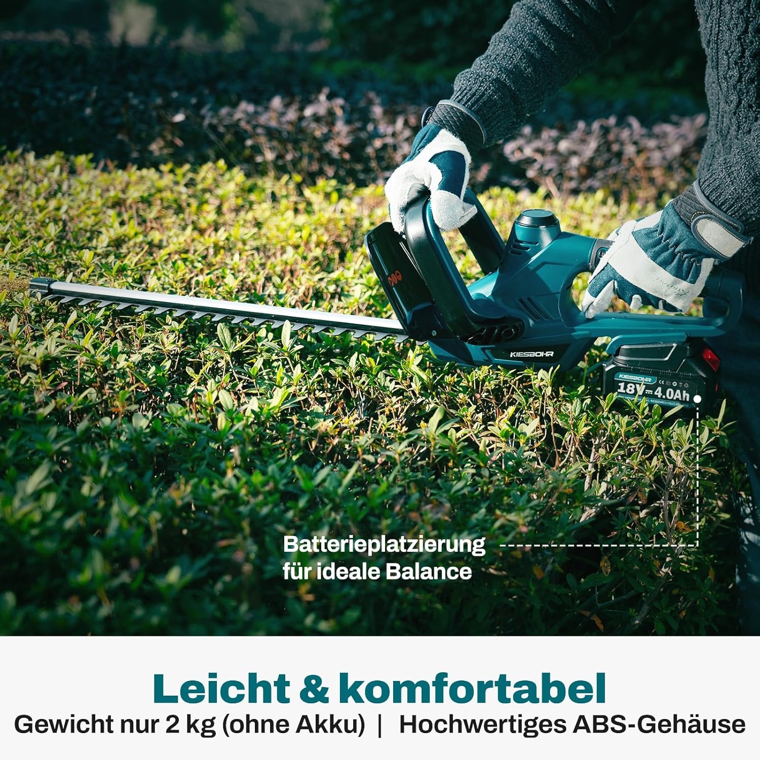Accu-heggenschaar Makita 18V compatibel - 30% korting!
