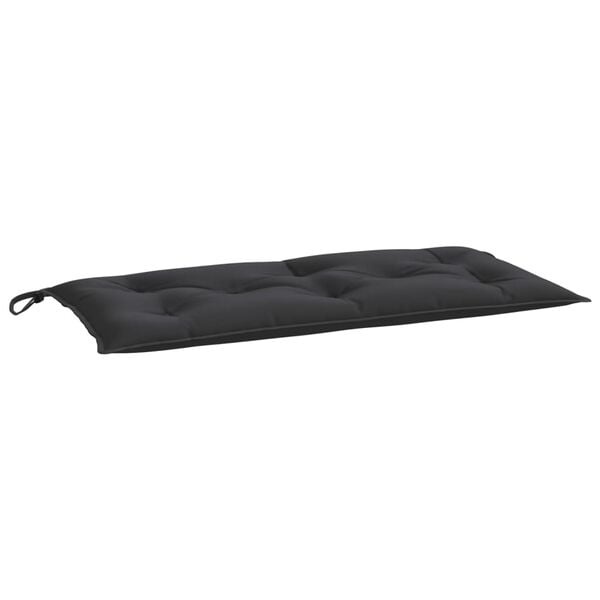 vidaXL Tuinbankkussen 100x50x7 cm Zwart - 55% Korting!