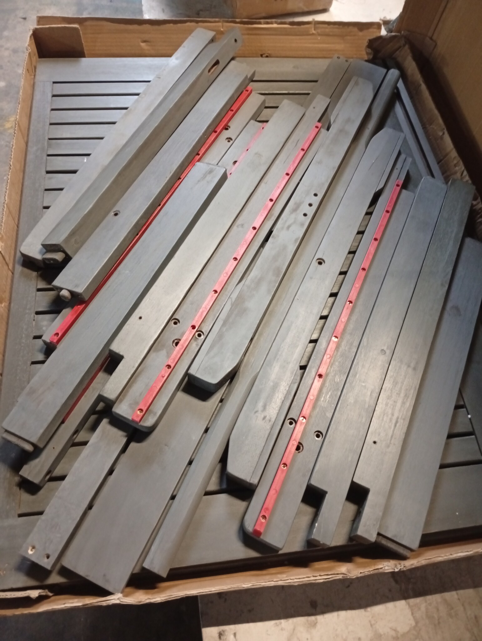 vidaXL Tuinbankkussen 100x50x7 cm Zwart - 55% Korting!