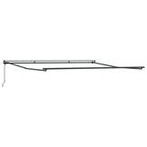 Markies Antraciet 4x3,5m Handmatig - 35% Korting