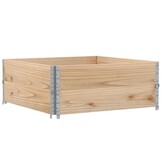 vidaXL Palletopzetranden Grenenhout - 30% Korting!