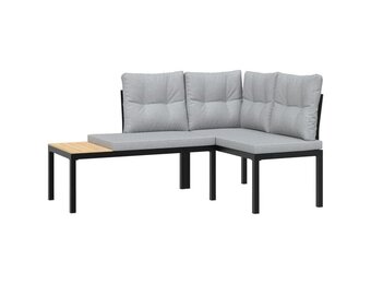 vidaXL Tuinbank met Kussens (2-st) - 40% Korting