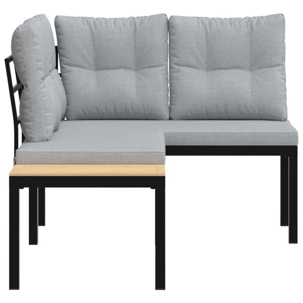 vidaXL Tuinbank met Kussens (2-st) - 40% Korting