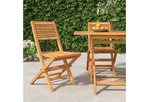 vidaXL Teakhouten Tuinstoelen (2 st.) - 30% Korting