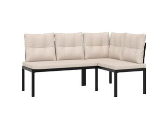 VidaXL Tuinbanken met Kussens (2 st) - 35% Korting!