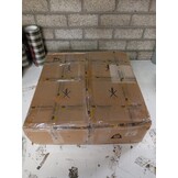 vidaXL Fluweel Crème Kruk met Houten Poten - 55% Korting!